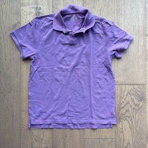J. Crew vintage polo shirt purple